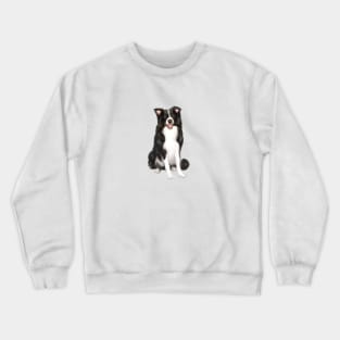 A Happy Border Collie - Just the Dog Crewneck Sweatshirt